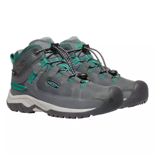 Girls' KEEN Targhee Mid Waterproof Hiking Boots 2 Girls' KEEN Targhee Mid Waterproof Hiking Boots - Image 2