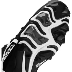 Kids' Nike Alpha Menace 3 Shark Molded Football Cleats -Shoes Discount Store 19495685713 4 5