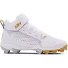 Kids' Under Armour Harper 6 Mid RM Jr. Molded Baseball Cleats