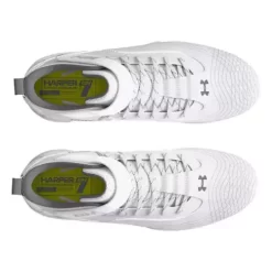 Boys' Under Armour Harper 7 Mid RM Jr. Molded Baseball Cleats -Shoes Discount Store 19525368717 2