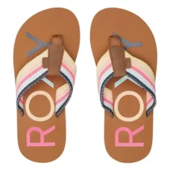Girls' Roxy Chika Hi Flip Flop Sandals -Shoes Discount Store 19571809656 2
