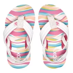 Toddler Girls' Roxy Vista Loreto Flip Flop Sandals -Shoes Discount Store 19571875756 2