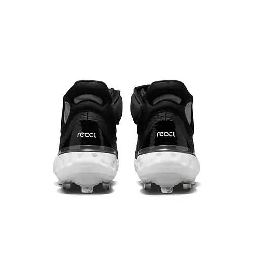 Men's Nike Alpha Huarache Elite 4 Mid Metal Baseball Cleats 2 Men's Nike Alpha Huarache Elite 4 Mid Metal Baseball Cleats - Image 2