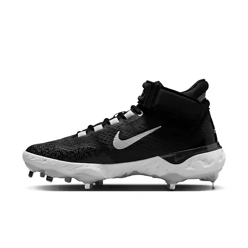 Men's Nike Alpha Huarache Elite 4 Mid Metal Baseball Cleats 7 Men's Nike Alpha Huarache Elite 4 Mid Metal Baseball Cleats - Image 7