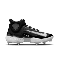 Men's Nike Alpha Huarache Elite 4 Mid Metal Baseball Cleats