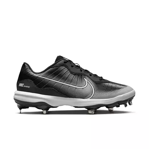 Men's Nike Alpha Huarache Varsity 4 Low Metal Baseball Cleats 1 Men's Nike Alpha Huarache Varsity 4 Low Metal Baseball Cleats