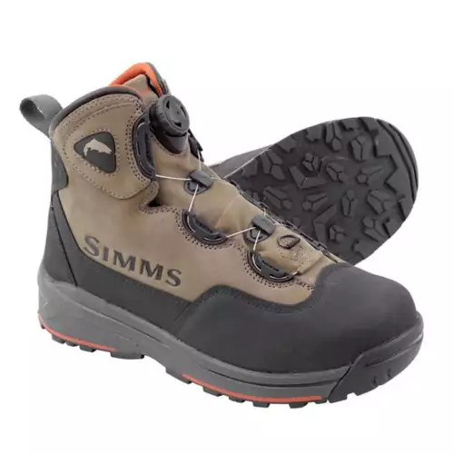 Men's Simms Headwaters BOA Vibram Sole Fly Fishing Wading Boots 2 Men's Simms Headwaters BOA Vibram Sole Fly Fishing Wading Boots - Image 2