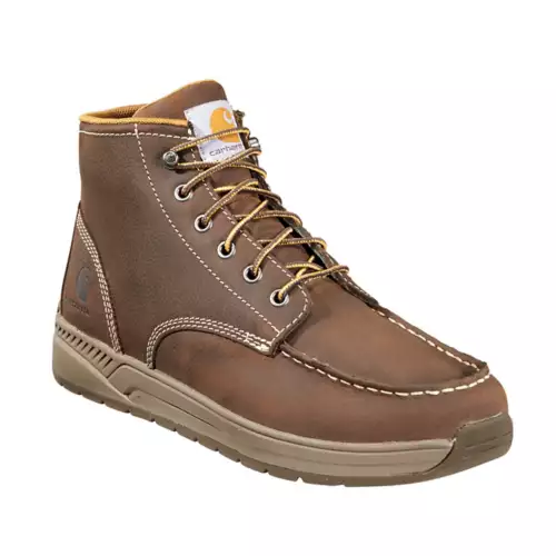 Men's Carhartt Lightweight Wedge 4" Moc Soft Toe Work Boots 2 Men's Carhartt Lightweight Wedge 4" Moc Soft Toe Work Boots - Image 2