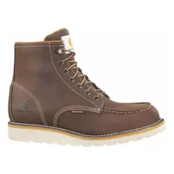 Men's Carhartt Wedge 6" Moc Toe Waterproof Steel Toe Work Boots