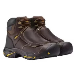 Men's KEEN Mt Vernon 6" Met Waterproof Steel Toe Work Boots -Shoes Discount Store 88719486592 1
