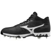 Men's Mizuno 9-Ambition Mid Metal Baseball Cleats