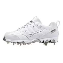 Women's Mizuno 9-Swift 7 Low Metal Softball Cleats -Shoes Discount Store 88996147476